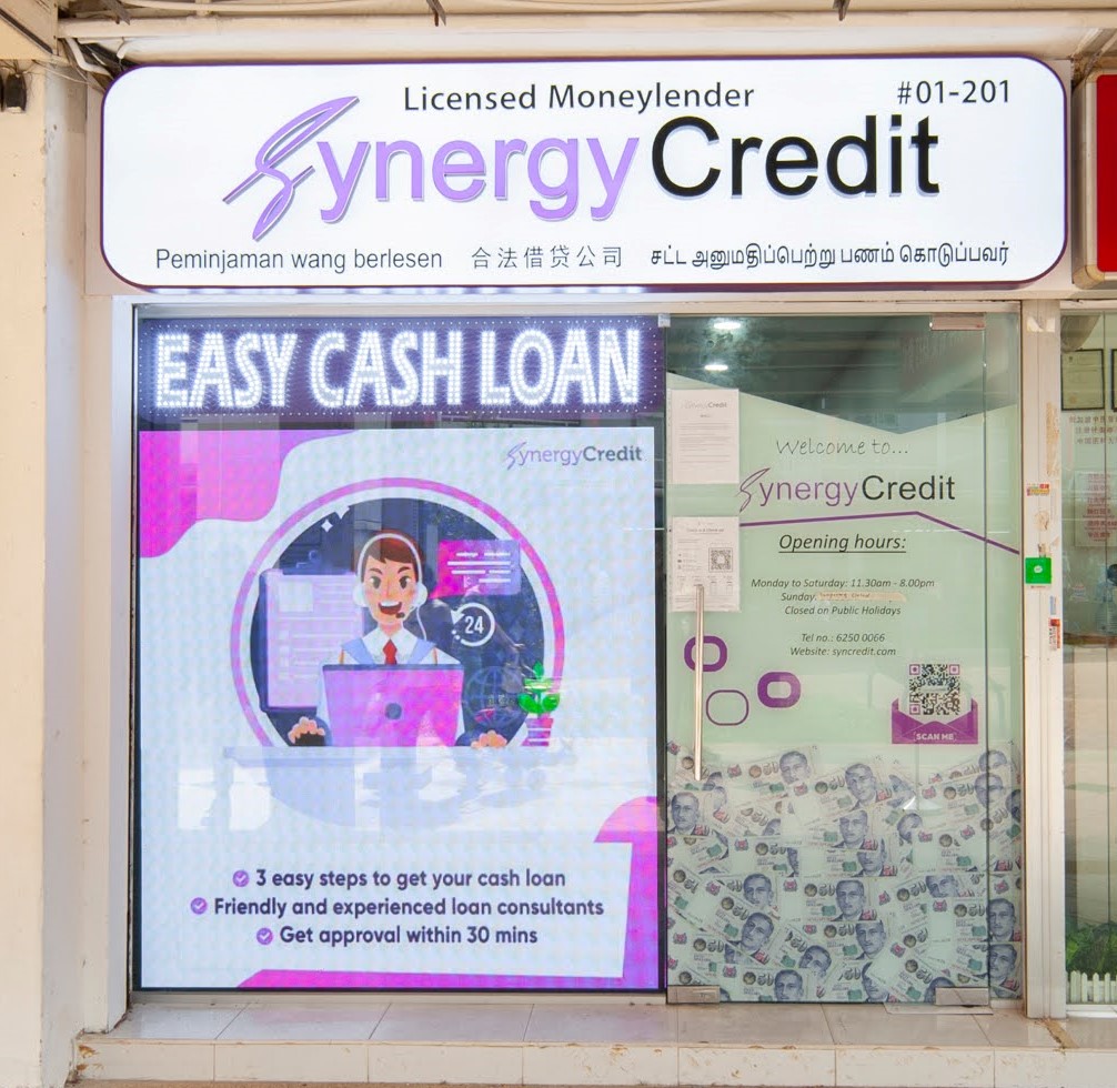 Synergy Credit Clementi Money Lender Your No.1 Choice in Singapore