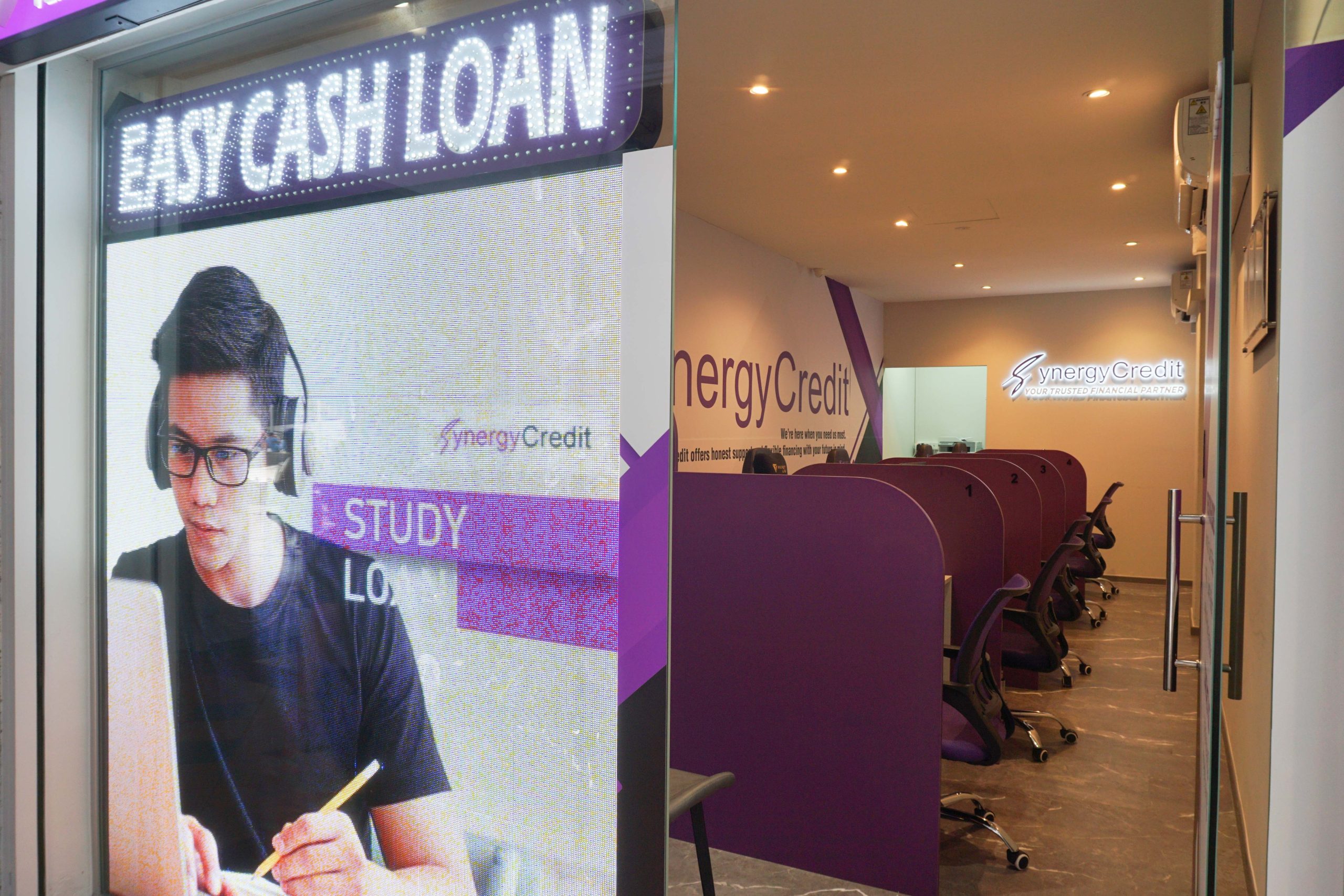 A snapshot of Synergy Credit's trusted licensed money lender office exterior at Clementi