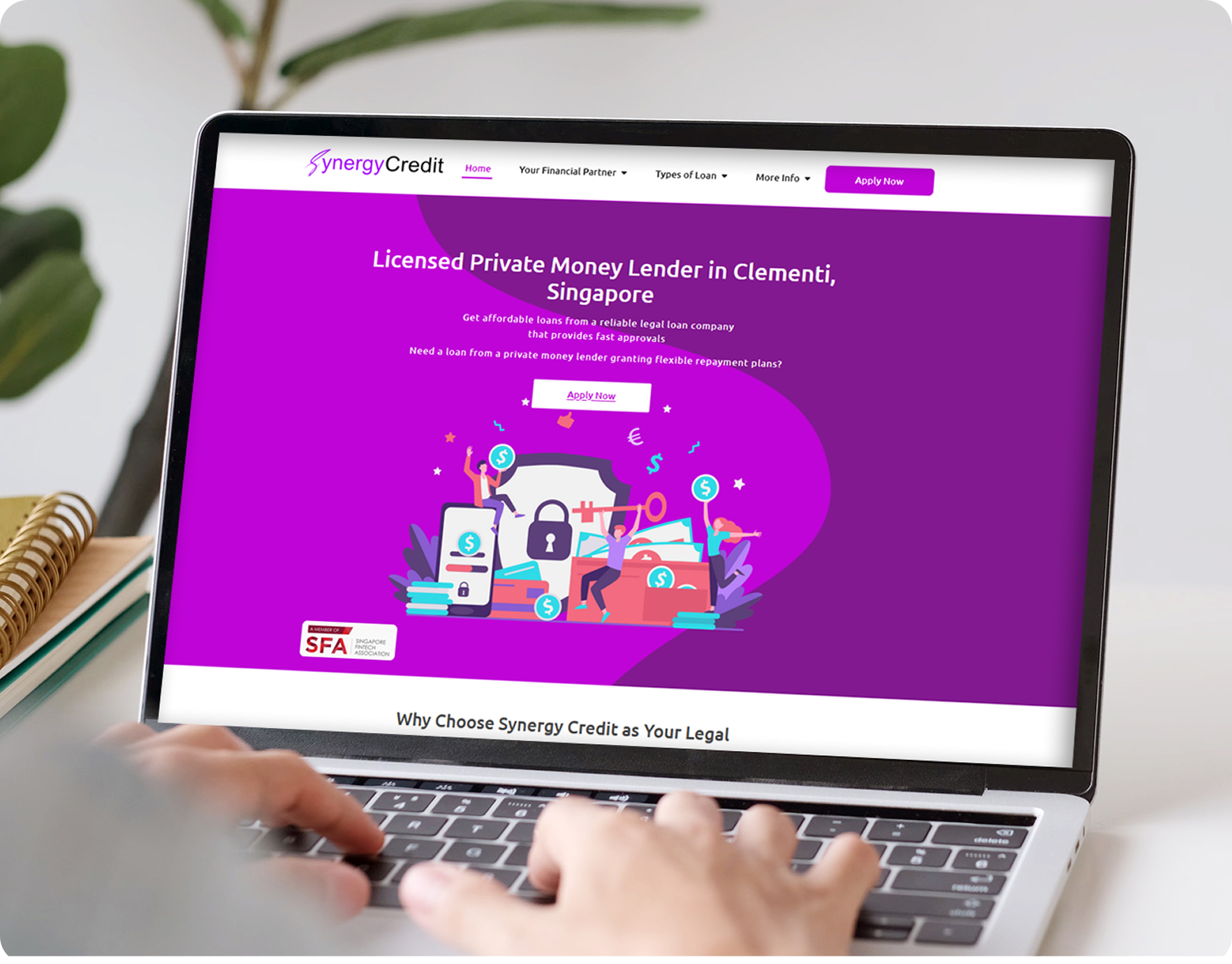 Where can you apply for a medical loan in Singapore