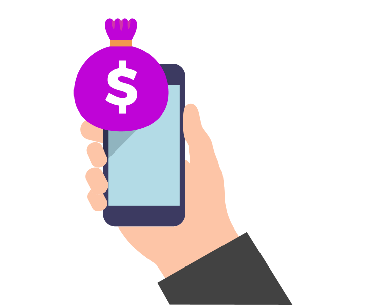 Receive your loan in cash immediately, or via bank transfer